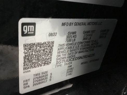 Used 2022 GMC Sierra 1500 Elevation image 9