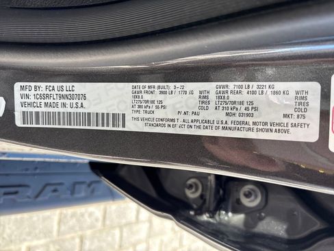 Used 2022 RAM 1500 Rebel w/ Rebel Level 2 Equipment Group image 29