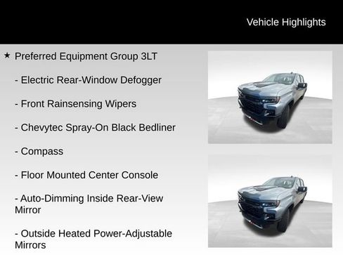 Used 2023 Chevrolet Silverado 1500 ZR2 w/ Technology Package AWD/4WD image 4