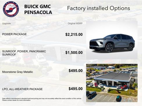 New 2026 Buick Enclave Sport Touring w/ Power Package image 3