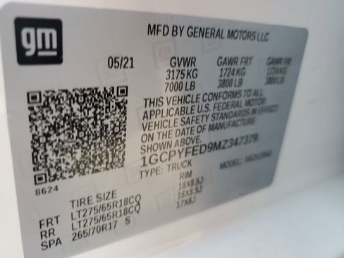 Used 2021 Chevrolet Silverado 1500 LT Trail Boss w/ Convenience Package II image 39