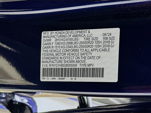 Certified 2025 Honda Pilot Elite image 27