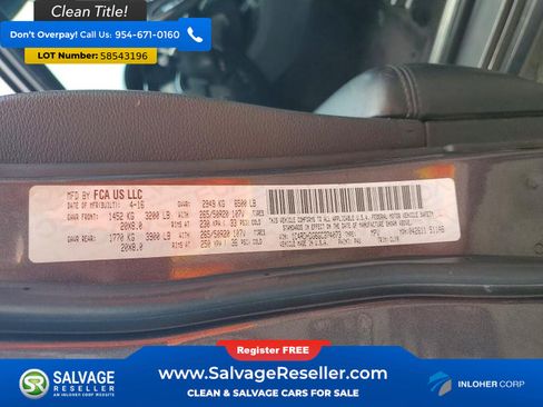 Used 2016 Dodge Durango Limited w/ Premium Group RWD image 17