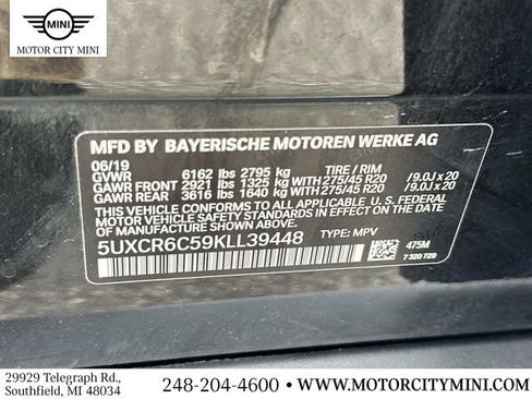 Used 2019 BMW X5 xDrive40i w/ Convenience Package AWD/4WD image 22