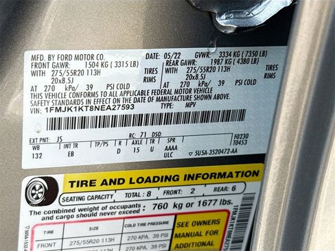 Used 2022 Ford Expedition Max Limited image 37