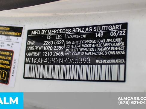 Used 2022 Mercedes-Benz C 300 Sedan w/ AMG Line w/ Night Package image 39