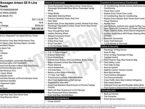 Used 2019 Volkswagen Arteon SE image 5