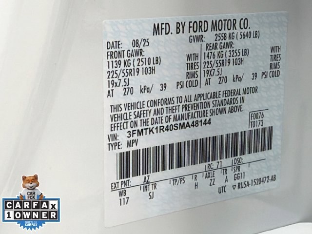 Certified 2025 Ford Mustang Mach-E Select w/ Comfort Package Lite RWD image 42