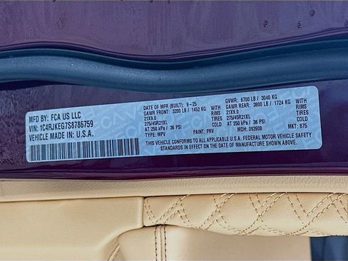 New 2025 Jeep Grand Cherokee L Summit image 19