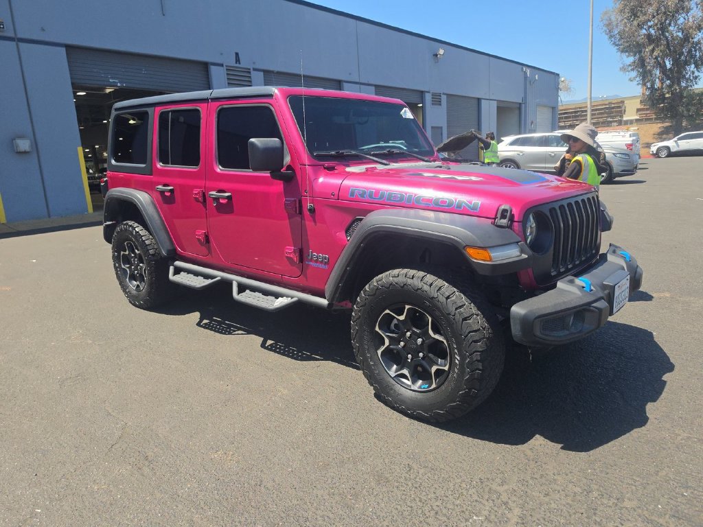 Used 2021 Jeep Wrangler Unlimited Rubicon 4xe AWD/4WD image 3