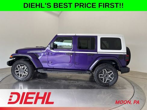 New 2026 Jeep Wrangler Unlimited Sahara w/ Whitecap Package AWD/4WD image 4