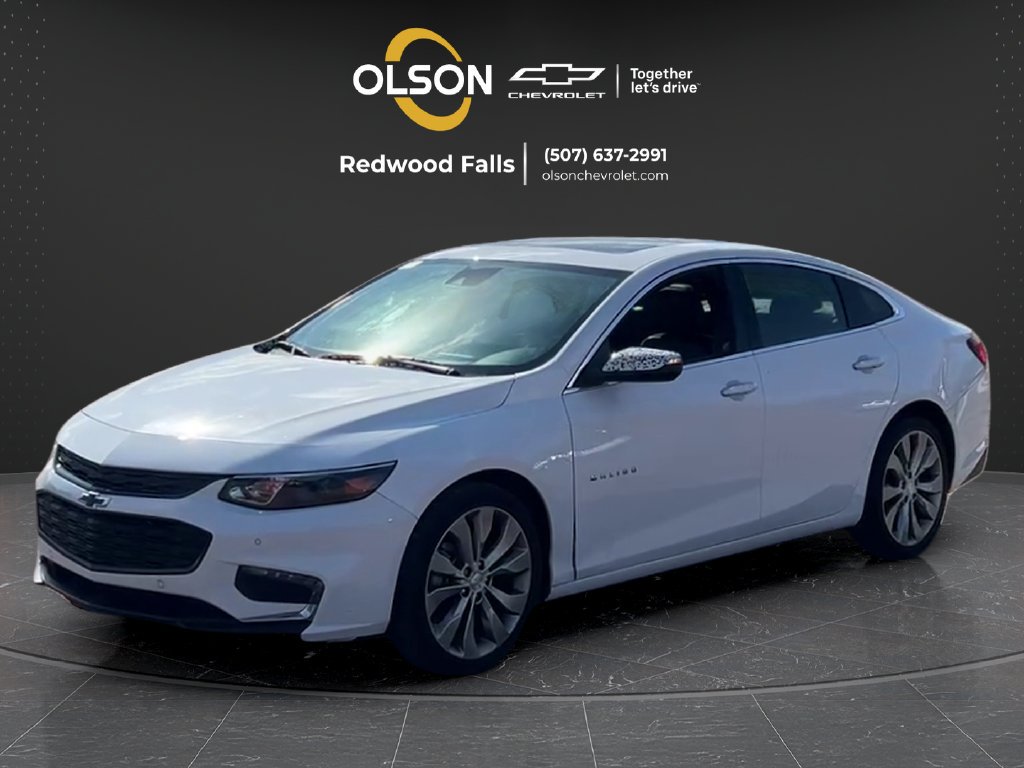 Used 2018 Chevrolet Malibu Premier w/ Premier Sun and Wheel Package FWD image 1