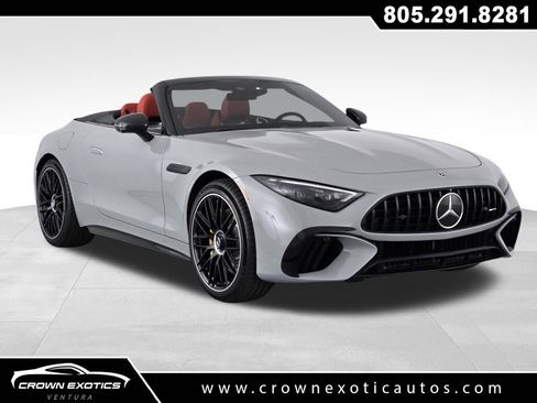 Used 2022 Mercedes-Benz SL 63 AMG 4MATIC w/ AMG Aerodynamic Package image 1