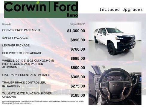 Used 2021 Chevrolet Silverado 1500 LT Trail Boss w/ Convenience Package II image 3