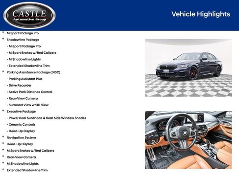 Used 2023 BMW M550i xDrive w/ Executive Package AWD/4WD image 4