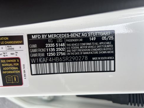 Certified 2025 Mercedes-Benz C 300 4MATIC Sedan image 36