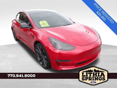 Used 2023 Tesla Model 3 Performance image 1