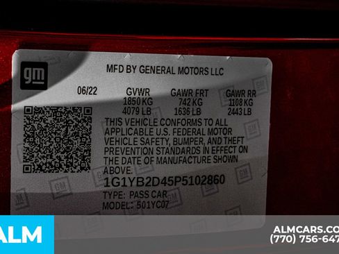 Used 2023 Chevrolet Corvette Stingray Preferred Cpe w/ Z51 Performance Package image 59