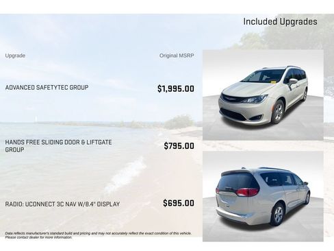 Used 2017 Chrysler Pacifica Touring-L Plus w/ Advanced Safetytec Group FWD image 5