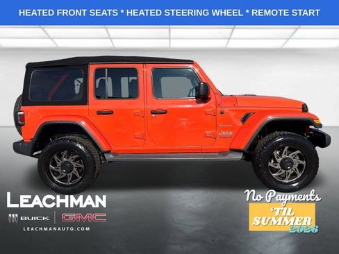 Used 2018 Jeep Wrangler Unlimited Sahara image 2