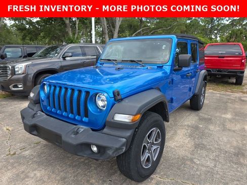 Certified 2021 Jeep Wrangler Unlimited Sport image 1