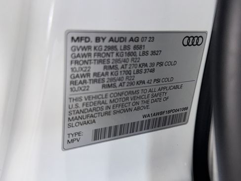 Used 2023 Audi SQ8 Premium Plus AWD/4WD image 40