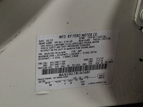 Used 2022 Ford EcoSport SE w/ SE Convenience Package AWD/4WD image 26