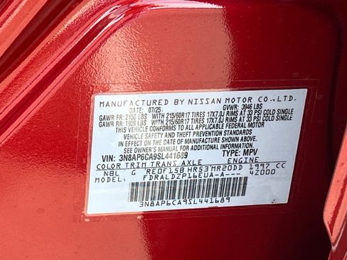 Certified 2025 Nissan Kicks SV image 29