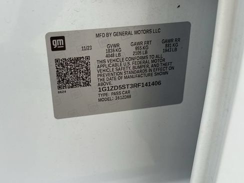 Certified 2024 Chevrolet Malibu LT FWD image 34