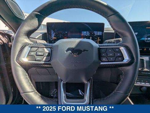 Certified 2025 Ford Mustang Convertible w/ Mustang Nite Pony Package RWD image 13
