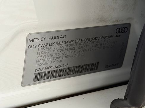 Used 2020 Audi A8 L 4.0T w/ Executive Package AWD/4WD image 26