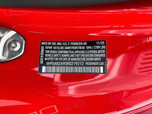 Certified 2024 Porsche 911 Carrera S w/ Sport Package RWD image 26