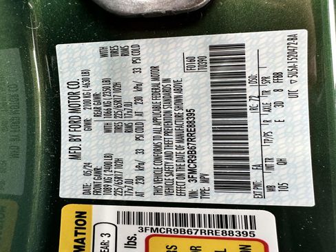 Used 2024 Ford Bronco Sport Big Bend image 31