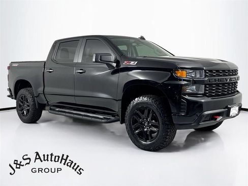 Used 2021 Chevrolet Silverado 1500 Custom Trail Boss AWD/4WD image 1
