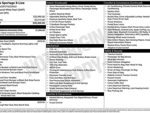 Used 2026 Kia Sportage X-Line w/ X-Line Premium Package image 6
