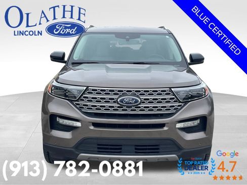 Certified 2021 Ford Explorer Limited w/ Equipment Group 301A image 9