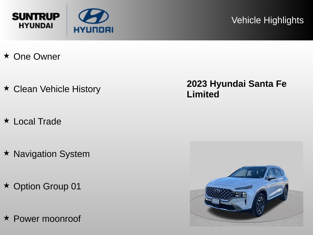 Used 2023 Hyundai Santa Fe Limited FWD image 8