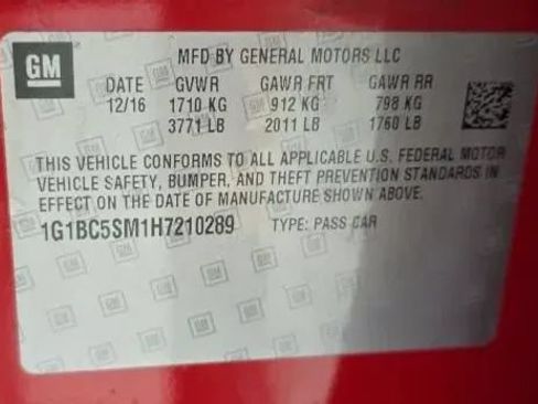 Used 2017 Chevrolet Cruze LS FWD image 45