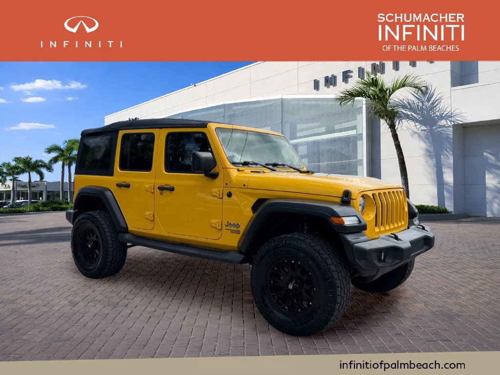 Used 2018 Jeep Wrangler Unlimited Sport S AWD/4WD image 1