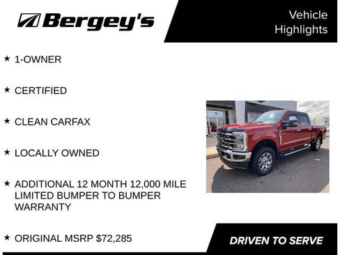 Used 2024 Ford F250 Lariat w/ Chrome Package AWD/4WD image 4