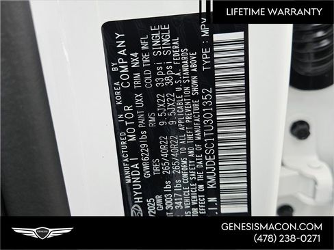 New 2026 Genesis GV80 3.5T Prestige image 23