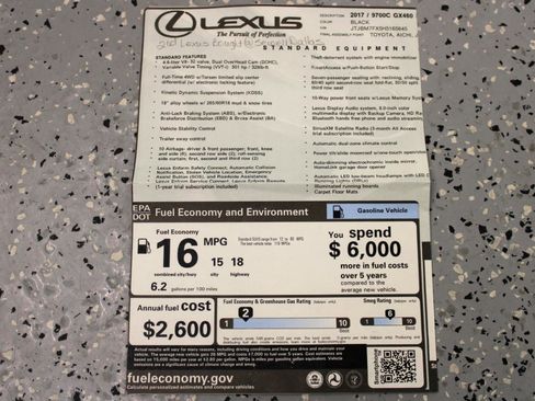 Used 2017 Lexus GX 460 Premium w/ Premium Package AWD/4WD image 87