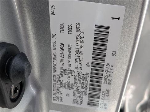 New 2026 Toyota Sequoia Limited AWD/4WD image 17