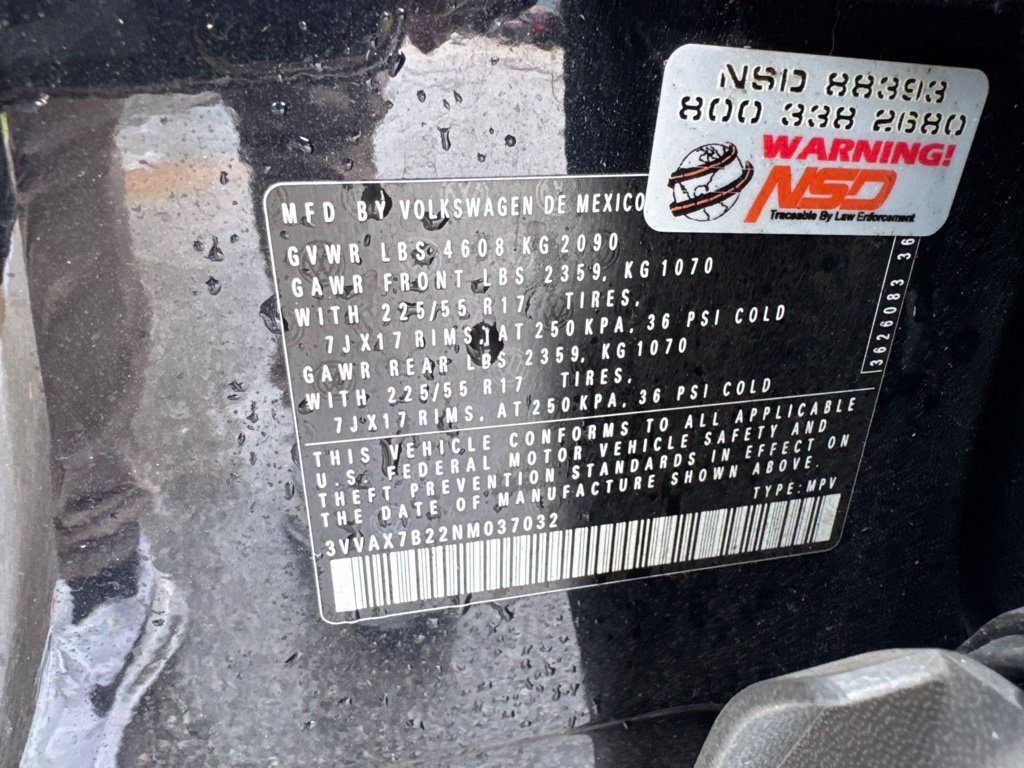 Certified 2022 Volkswagen Taos S AWD/4WD image 14
