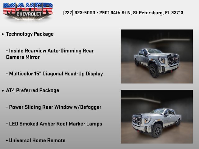 Used 2025 GMC Sierra 2500 AT4 w/ Technology Package AWD/4WD image 12