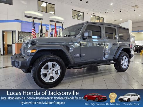 Used 2021 Jeep Wrangler Unlimited Sport AWD/4WD image 1