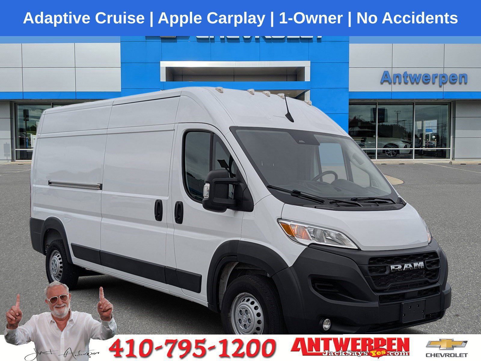Used 2025 RAM ProMaster 2500 w/ Convenience Group FWD image 1