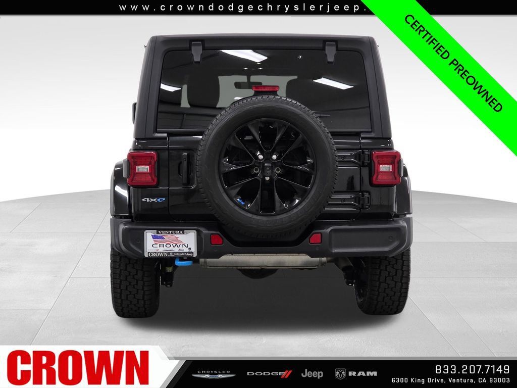 Certified 2022 Jeep Wrangler Unlimited Sahara w/ Safety Group AWD/4WD image 6
