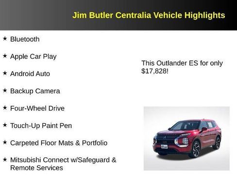 Used 2022 Mitsubishi Outlander ES AWD/4WD image 11