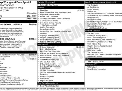 New 2025 Jeep Wrangler Sport S